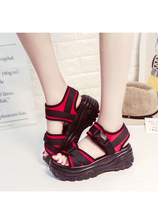 Size:4.5-8.5 Women Unisex Casual Pattern Platforms Velcro 2 Shoes