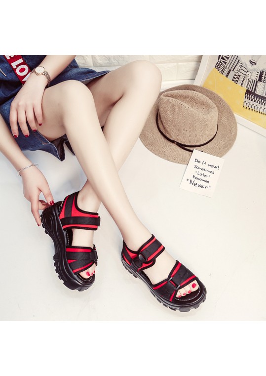 Size:4.5-8.5 Women Unisex Casual Pattern Platforms Velcro 2 Shoes