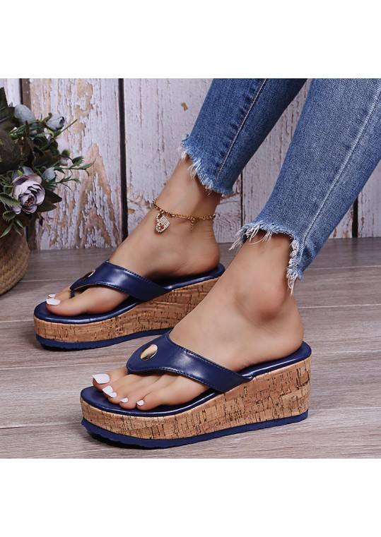 Plus Size Women Fashion Wedge Platform 