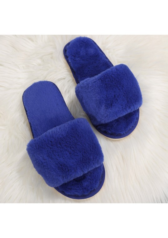 Autumn And Winter Women Casual Plush Flat 