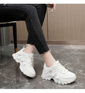 Women Fashion Casual Breathable Mesh Thick-Soled 